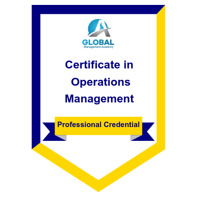 Certificate in Operations Management