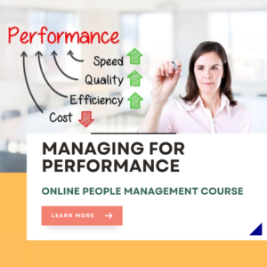 Managing for Performance