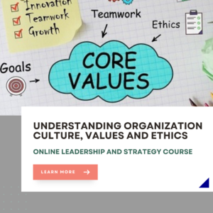 Organization Culture and Values
