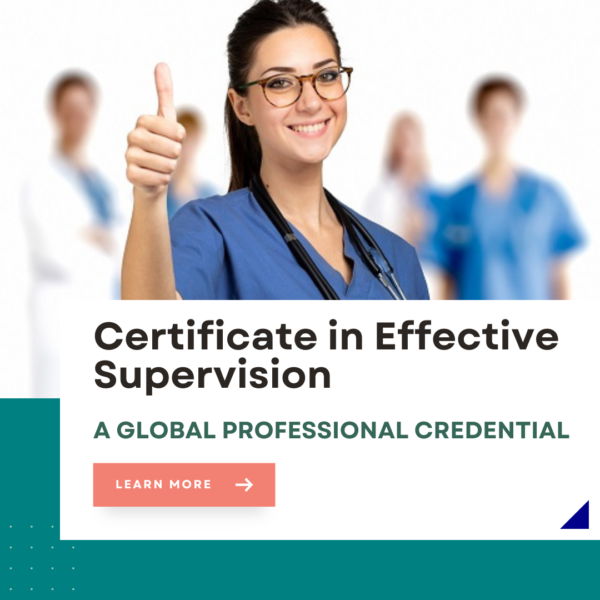 Certificate in effective supervision