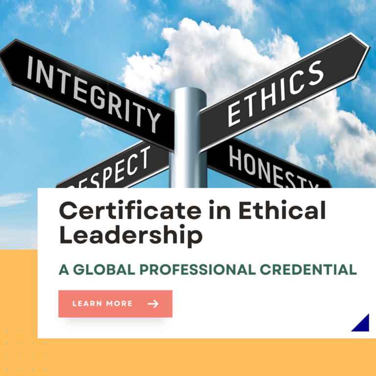 Certificate in Ethical Leadership Global Management Academy Certificate in Ethical Leadership Global Management Academy