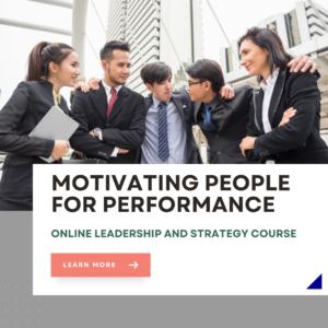 Motivating people for performance