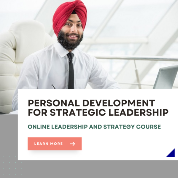 Personal development for strategic leadership