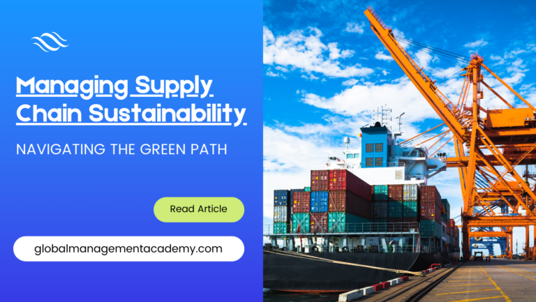 Supply Chain Sustainability