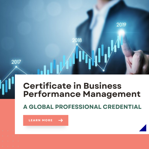 Certificate in Business Performance Management