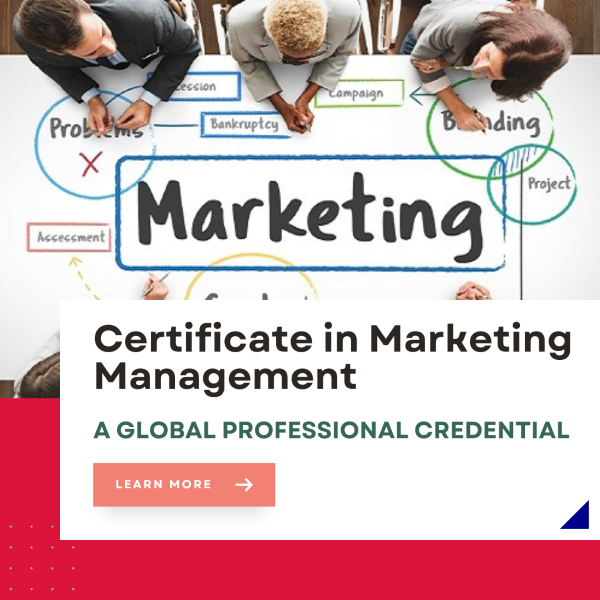 Certificate in Marketing Management