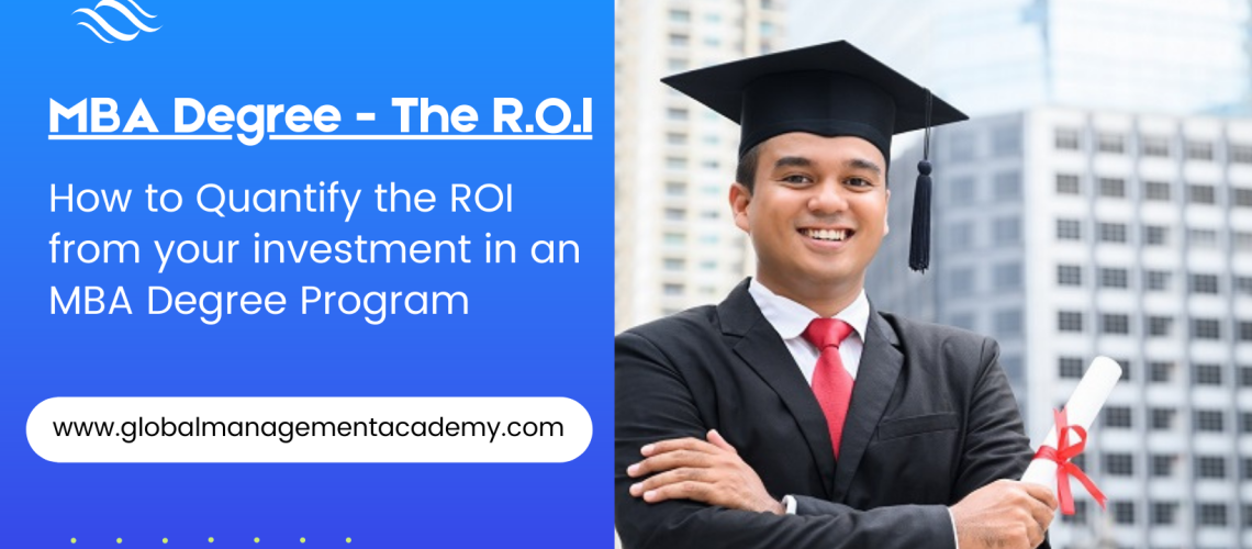 MBA Degree - How to calculate the ROI